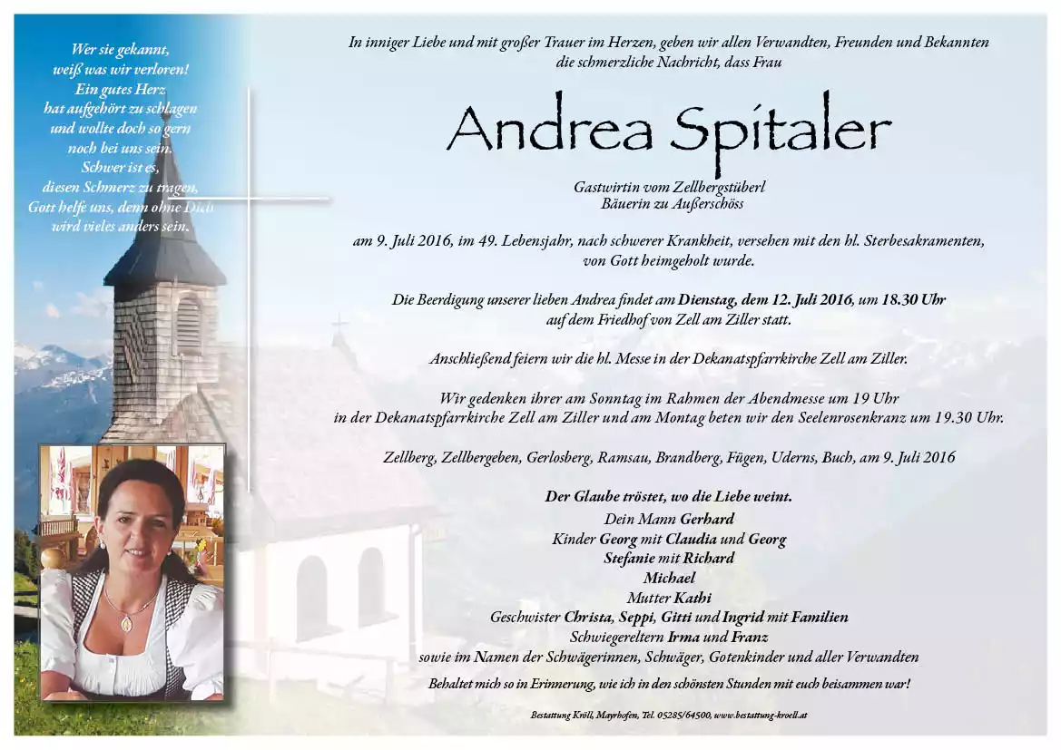 Parte von Andrea Spitaler